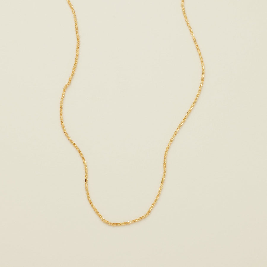 14k Tornado Necklace