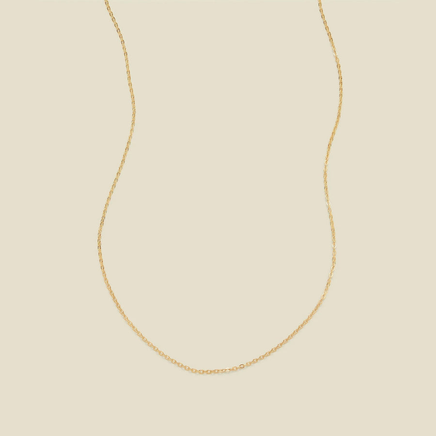 Adjustable Flat Cable Charm Chain