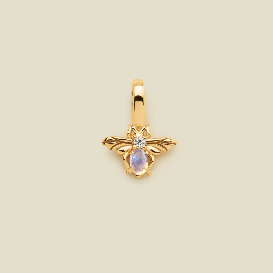 Bee Gemstone Charm | Final Sale