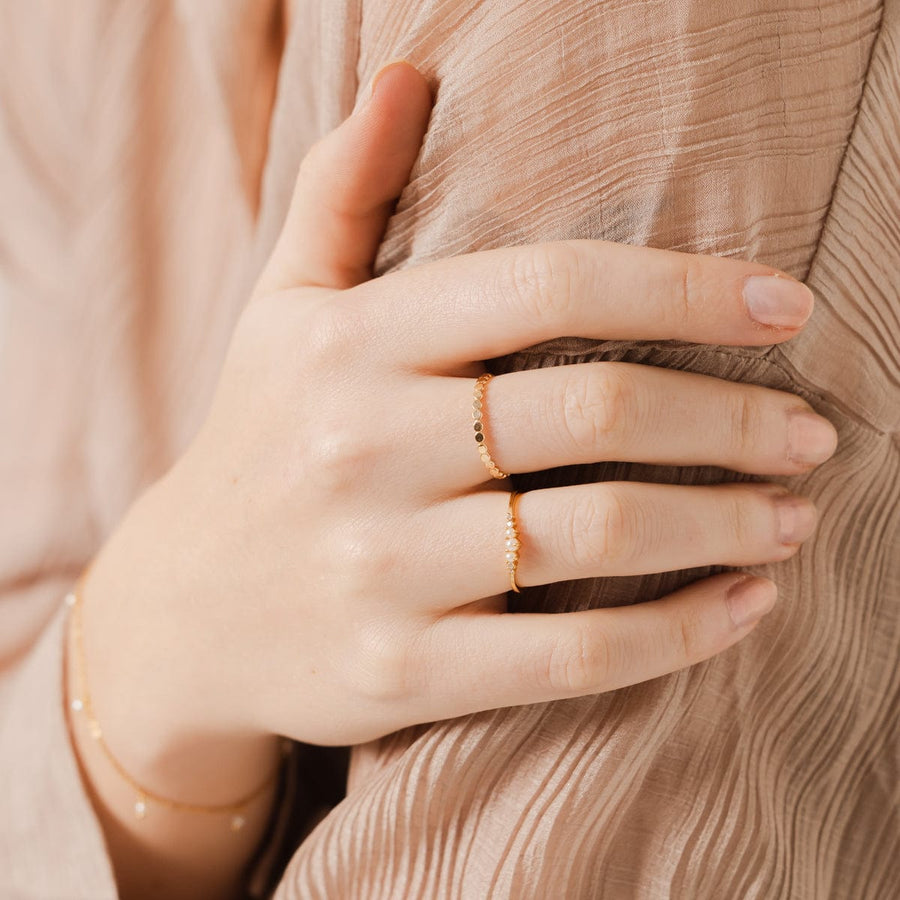 Crescent Pearl Ring | Final Sale Lifestyle