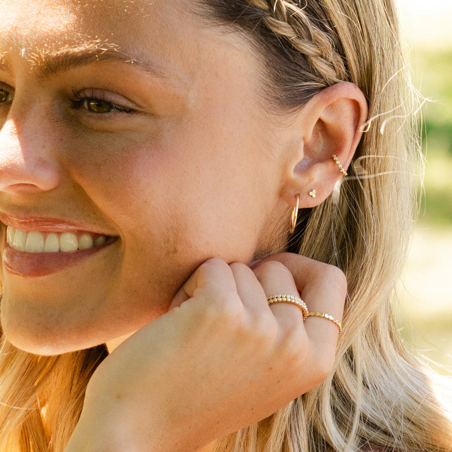 CZ Poppy Ear Cuff - Single | Final Sale Lifestyle