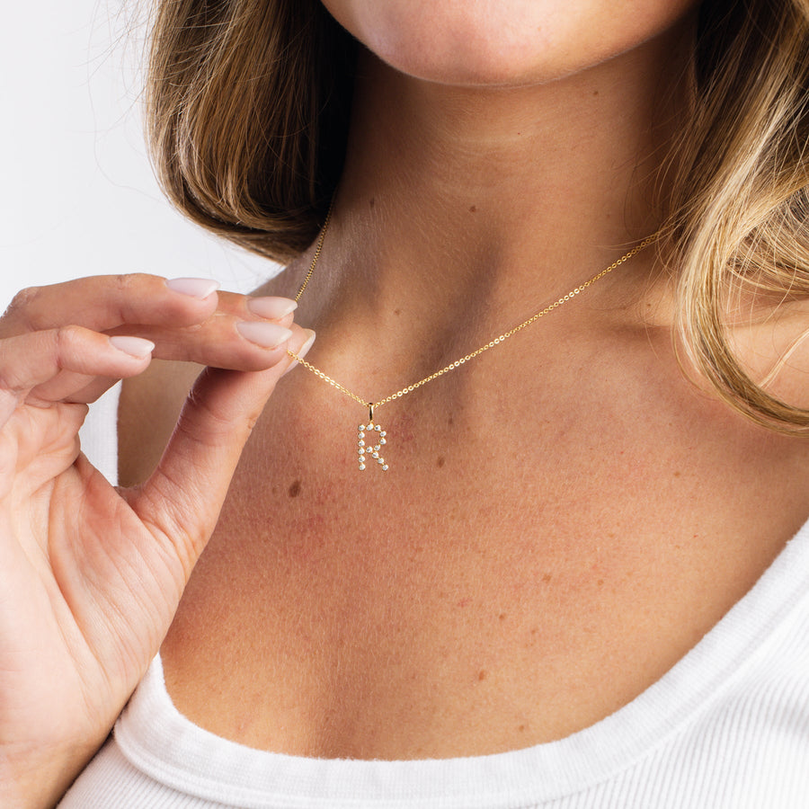 CZ Poppy Initial K Charm Lifestyle