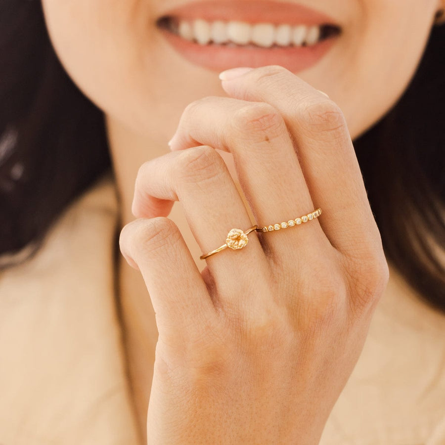 February Birth Flower Ring | Final Sale Lifestyle