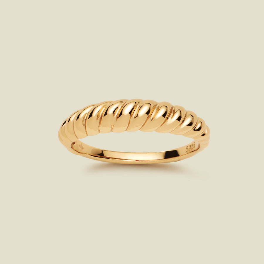 Gloss Croissant Ring