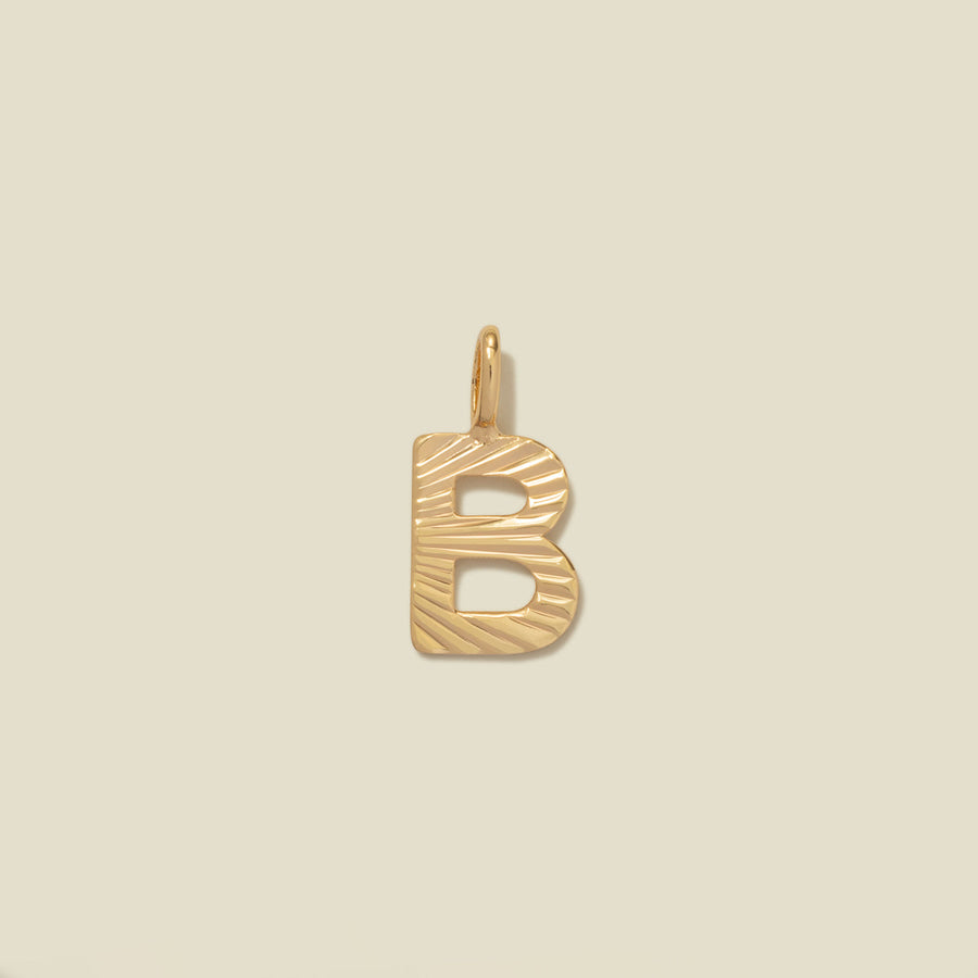 Initial B Charm | Final Sale