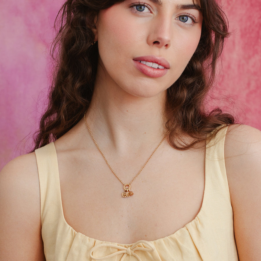 July Birth Flower Charm Lifestyle