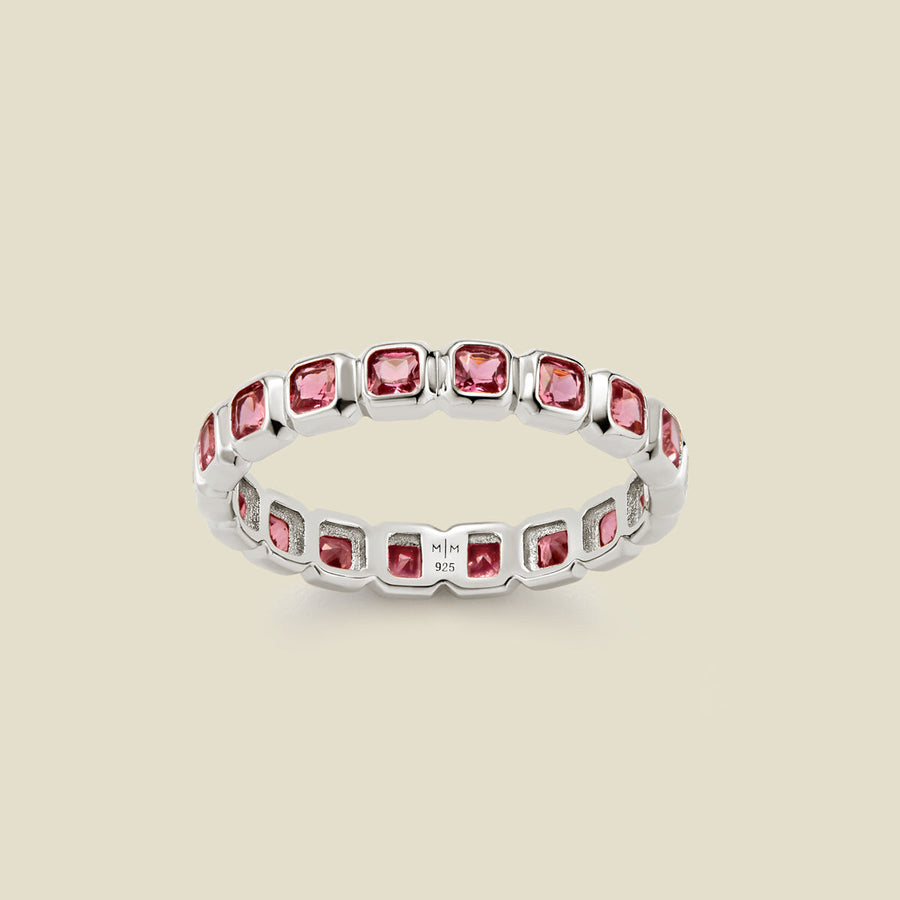 October Birthstone Eternity Ring Lifestyle