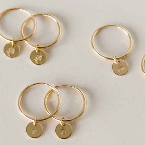 Evie Hoop Earrings