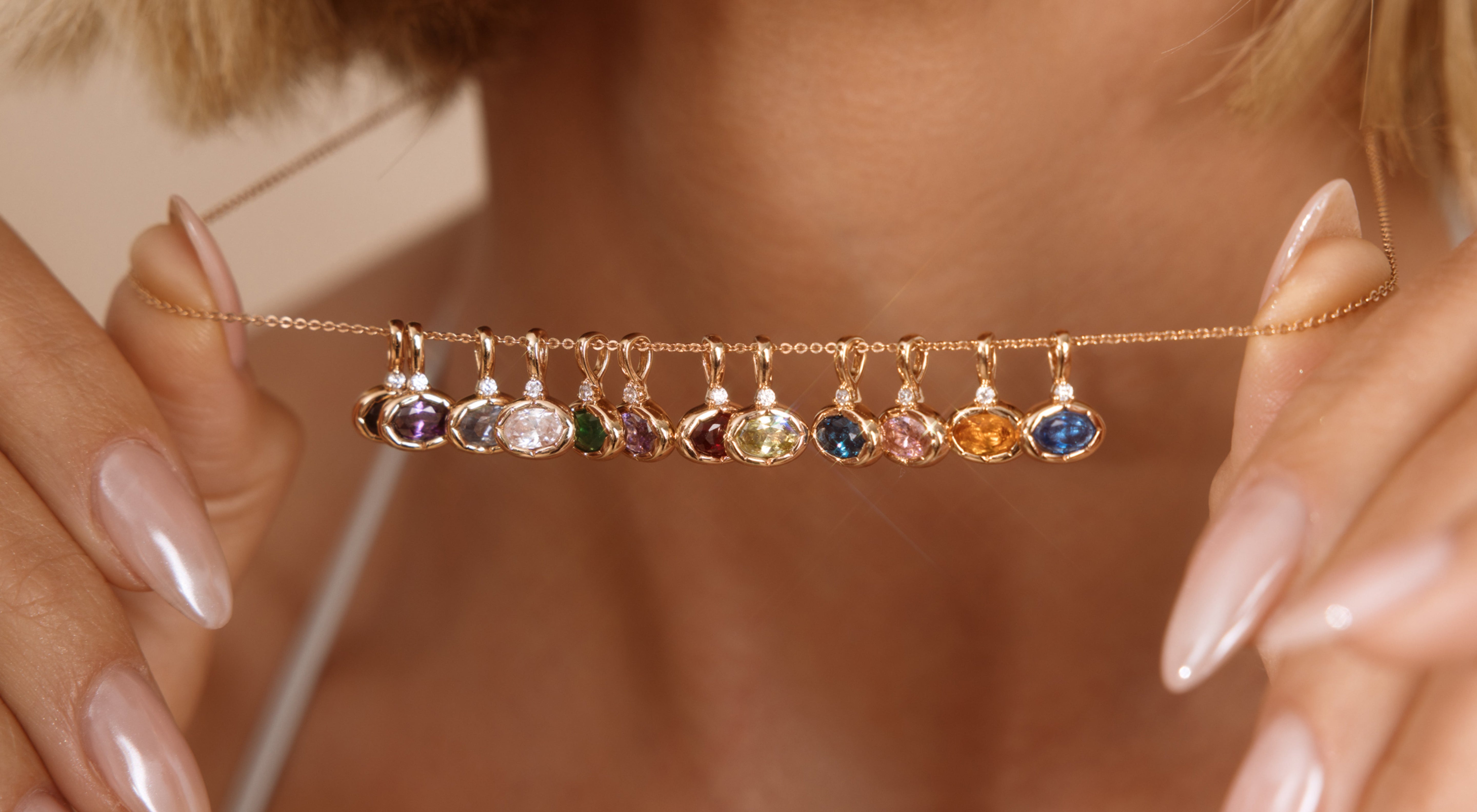 Oval Birthstone Collection