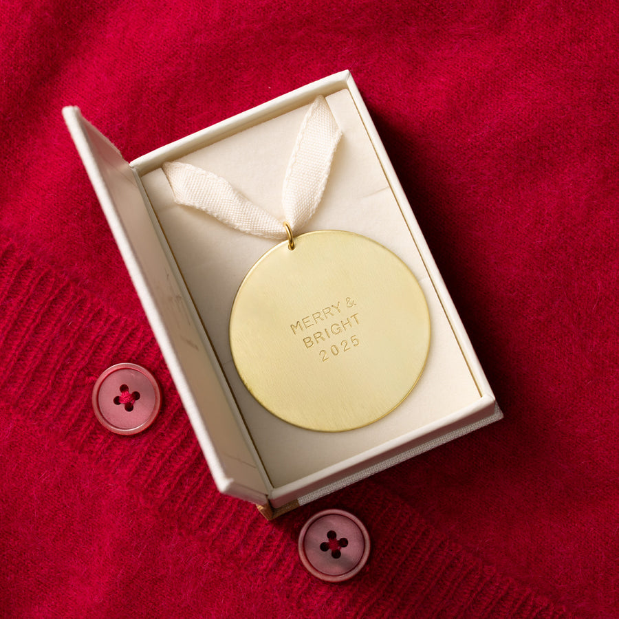 Merry & Bright Ornament
