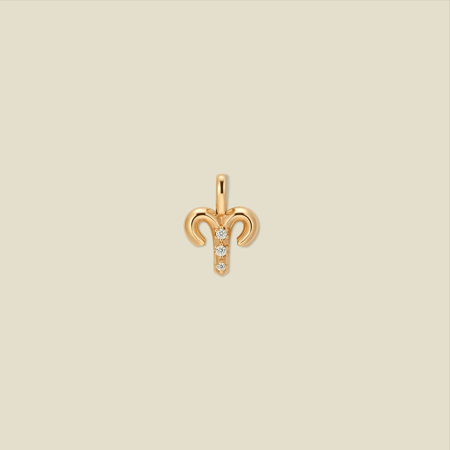 Aries Zodiac Charm
