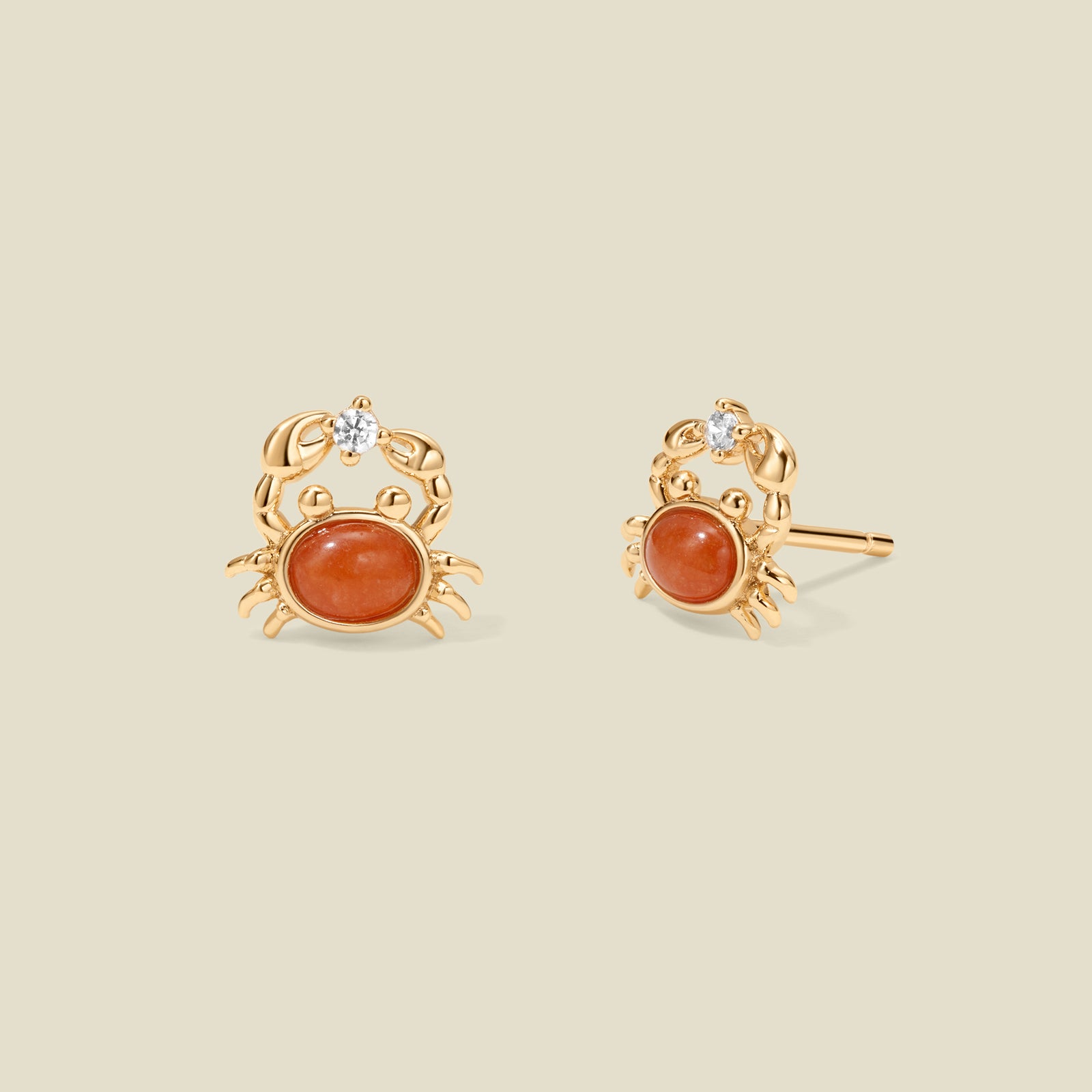 Crab Stud Earrings