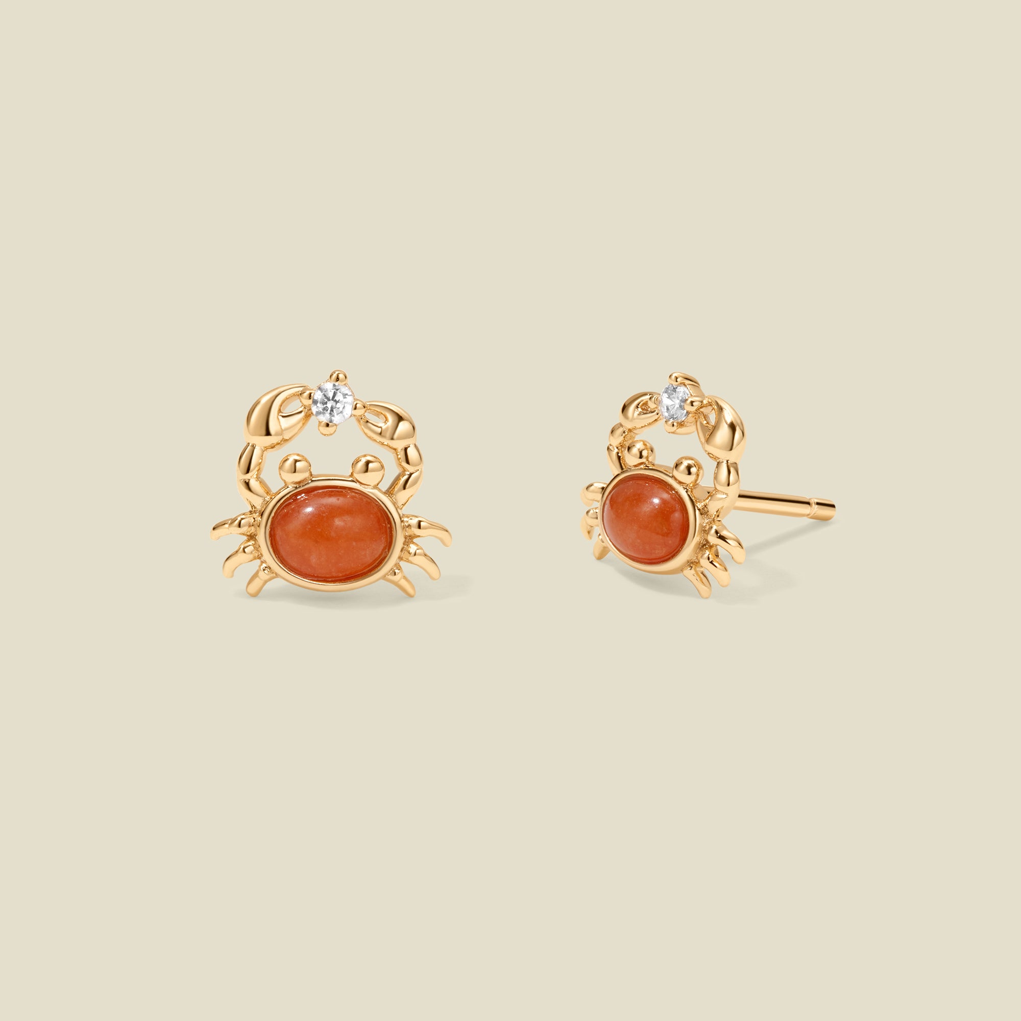 Crab Stud Earrings