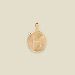 Engravable Heritage Circle Charm