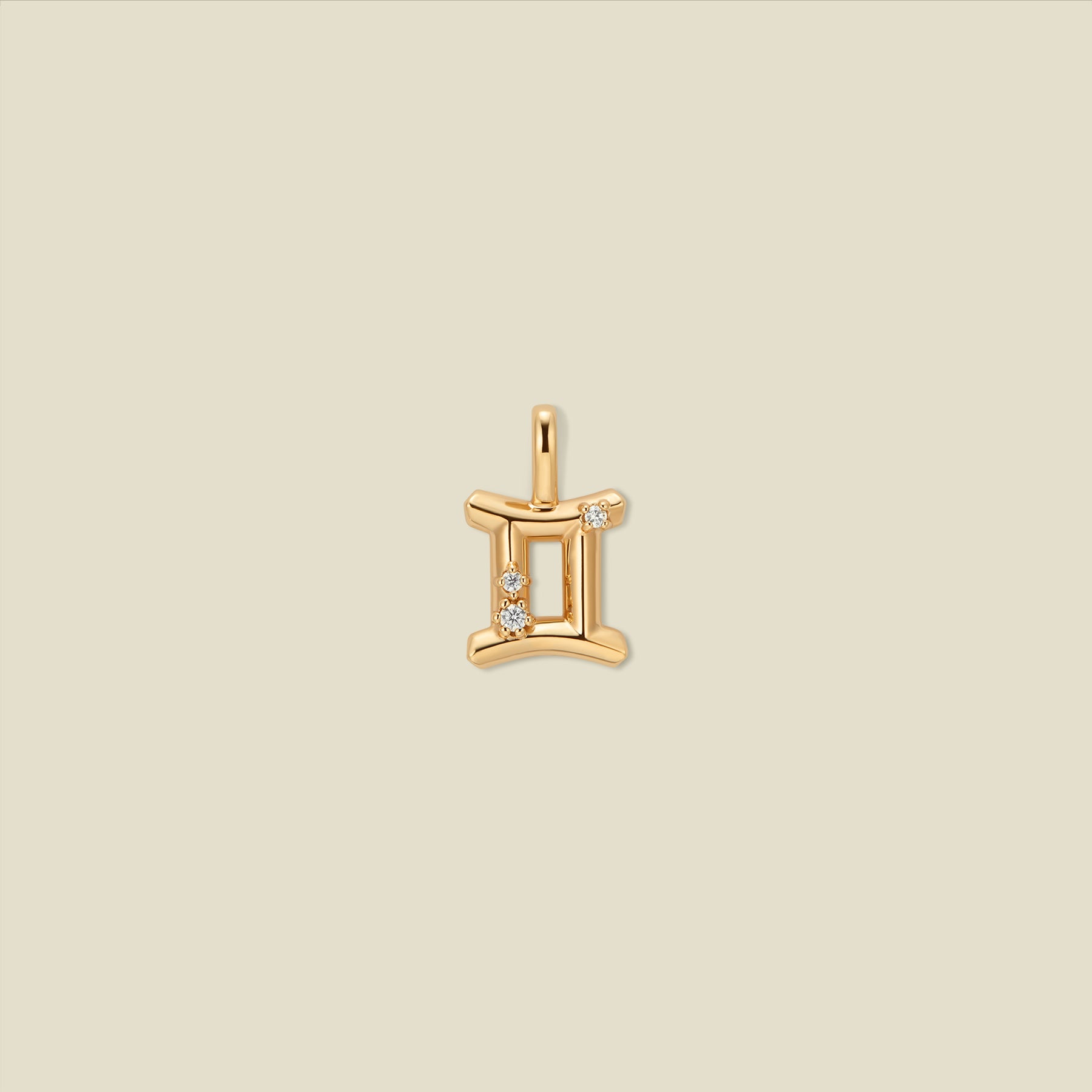 Gemini Zodiac Charm