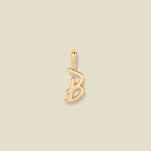 Script Initial B Charm