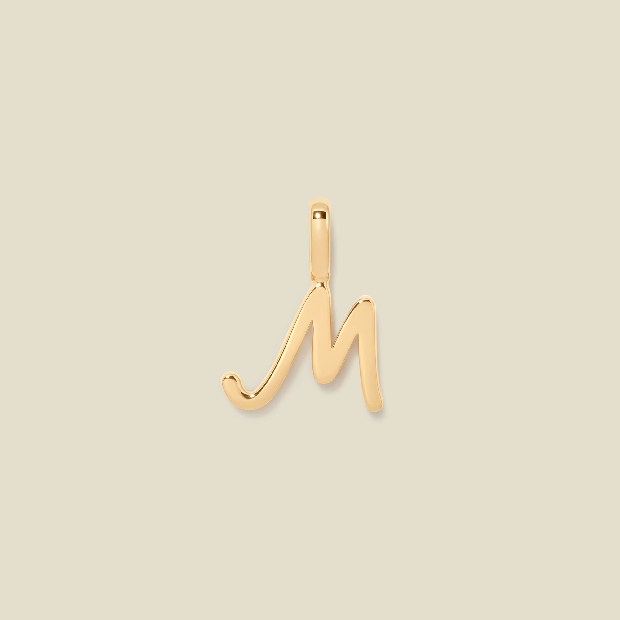Script Initial M Charm