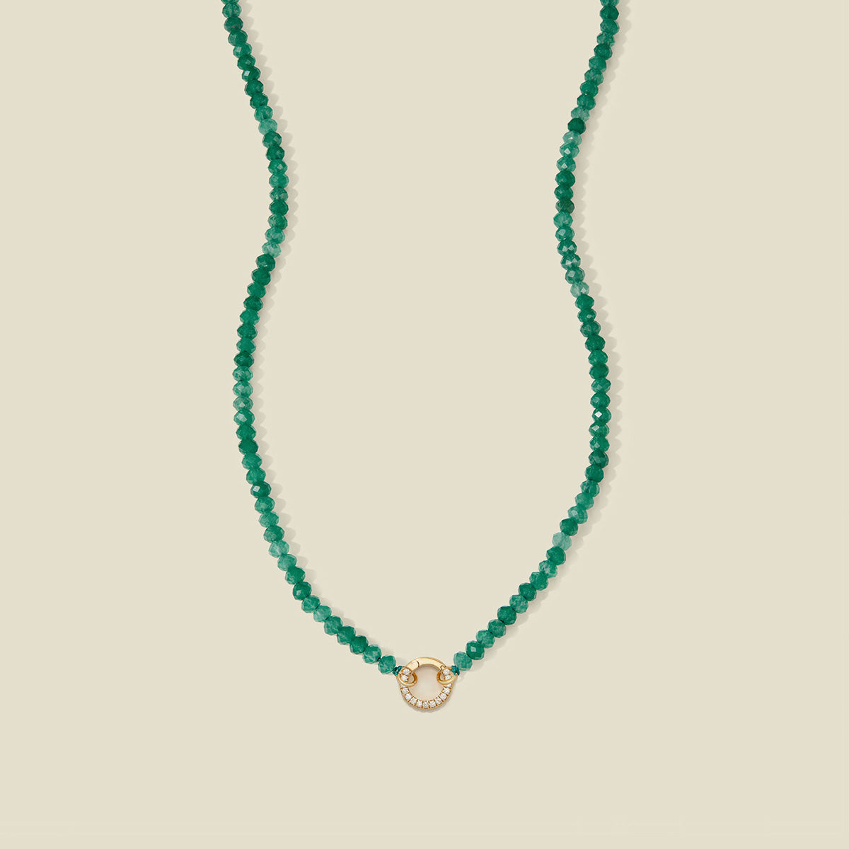 Gemstone Charm Necklace
