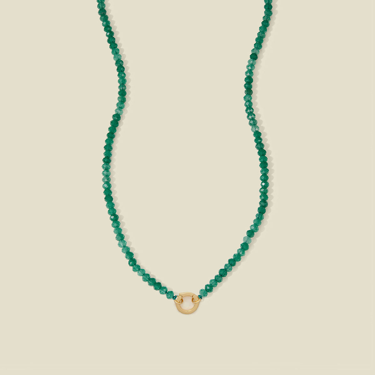 Gemstone Charm Necklace
