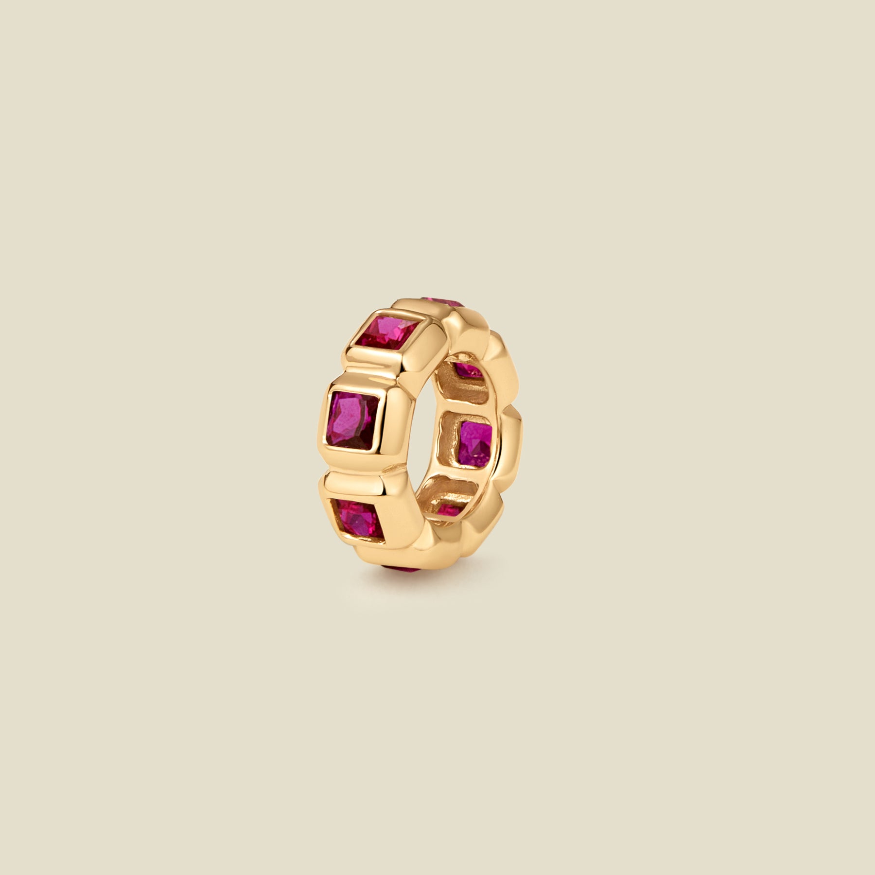 July Birthstone Spacer Charm