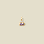 June Oval Birthstone Charm