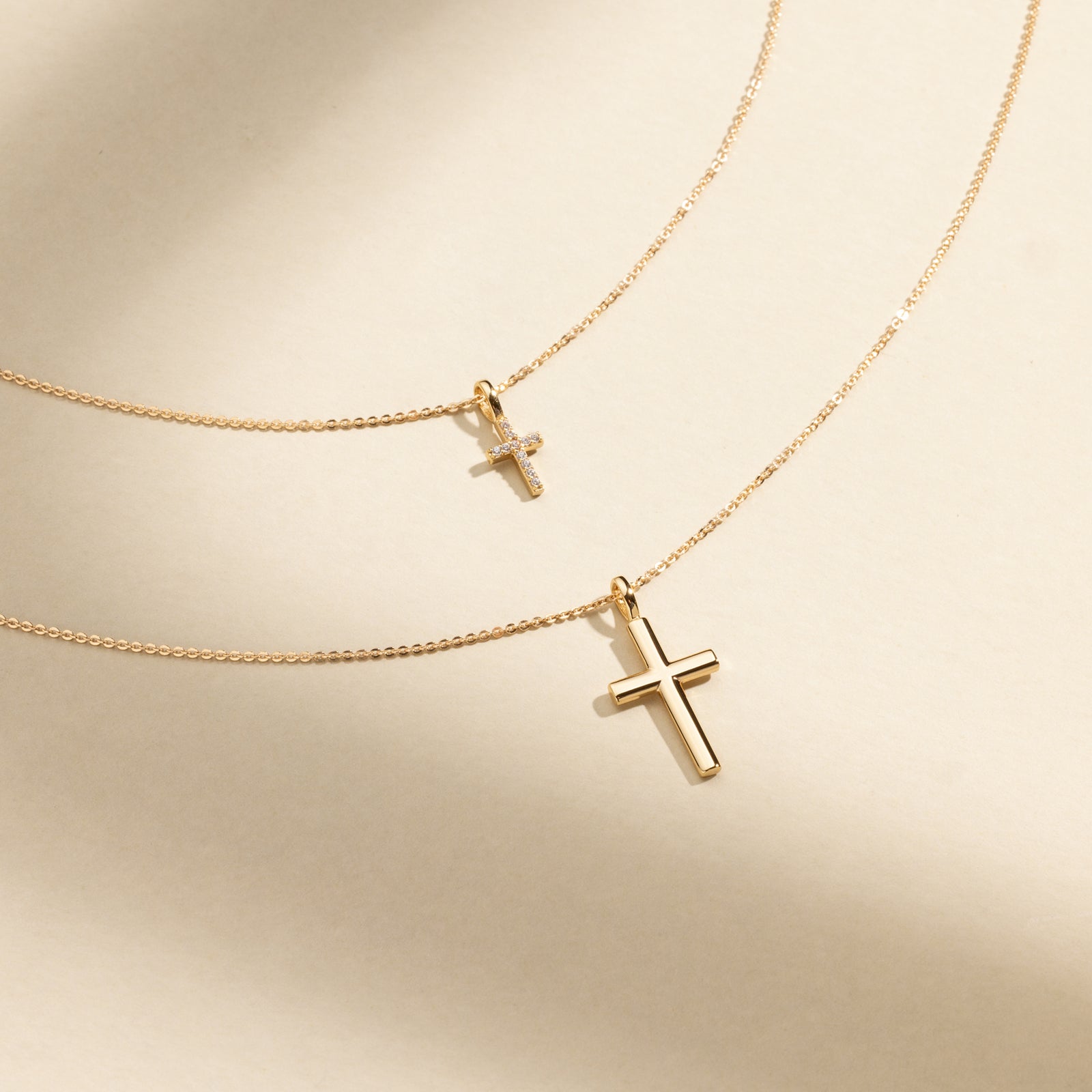 Kaley Cross Necklace Set
