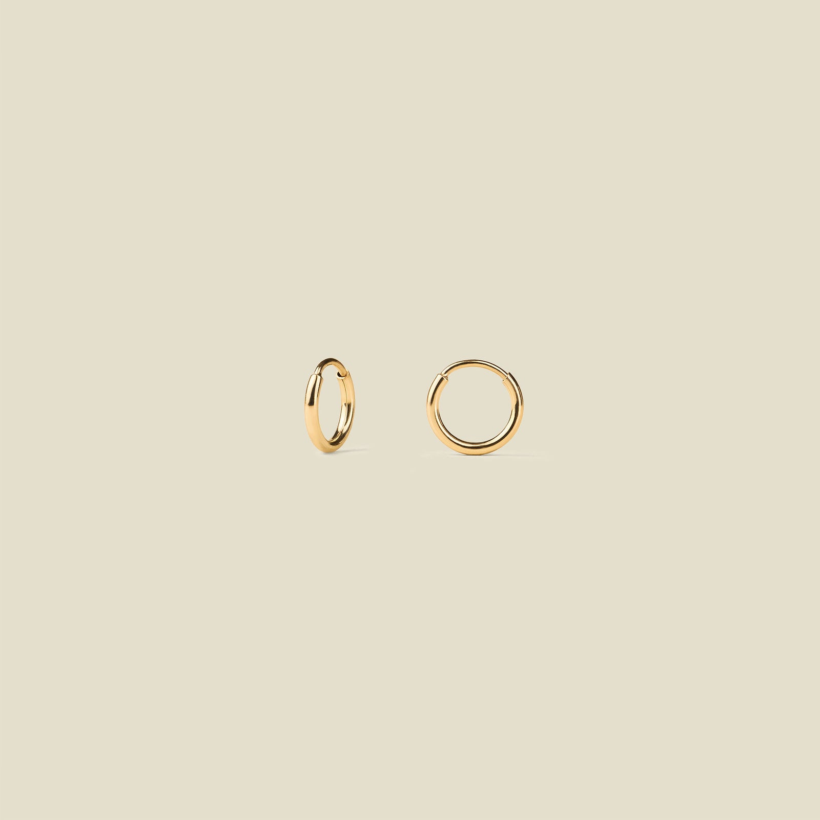 14k Mini Live In Hoop Earrings