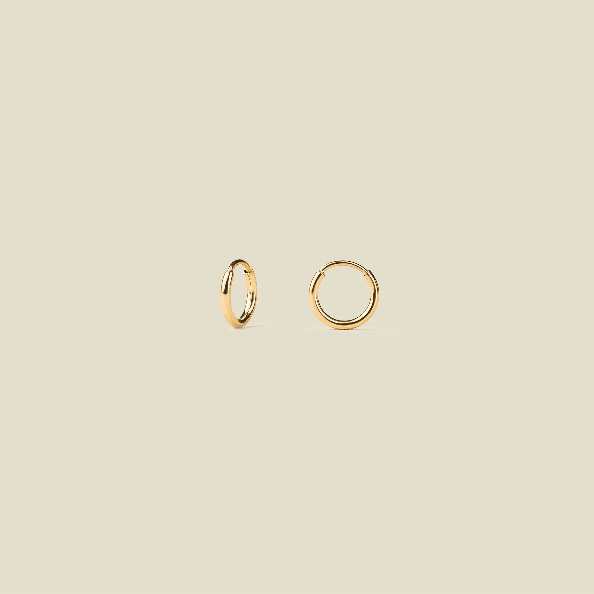 14k Mini Live In Hoop Earrings