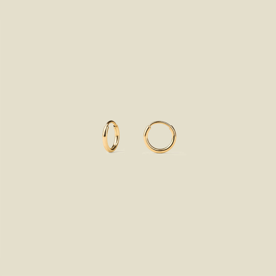 14k Mini Live In Hoop Earrings
