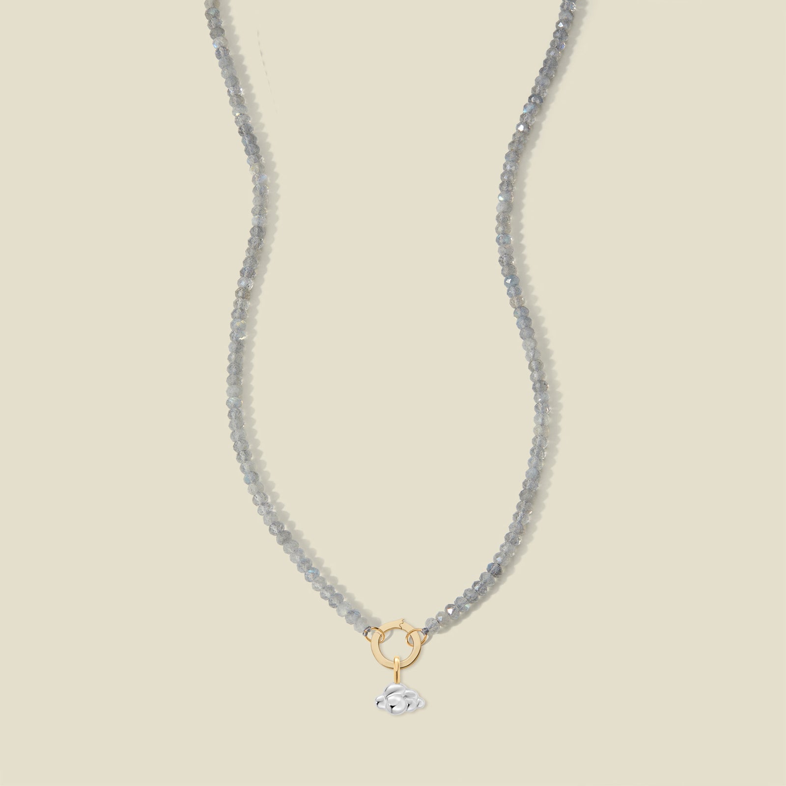 Silver Lining Charm Necklace Set
