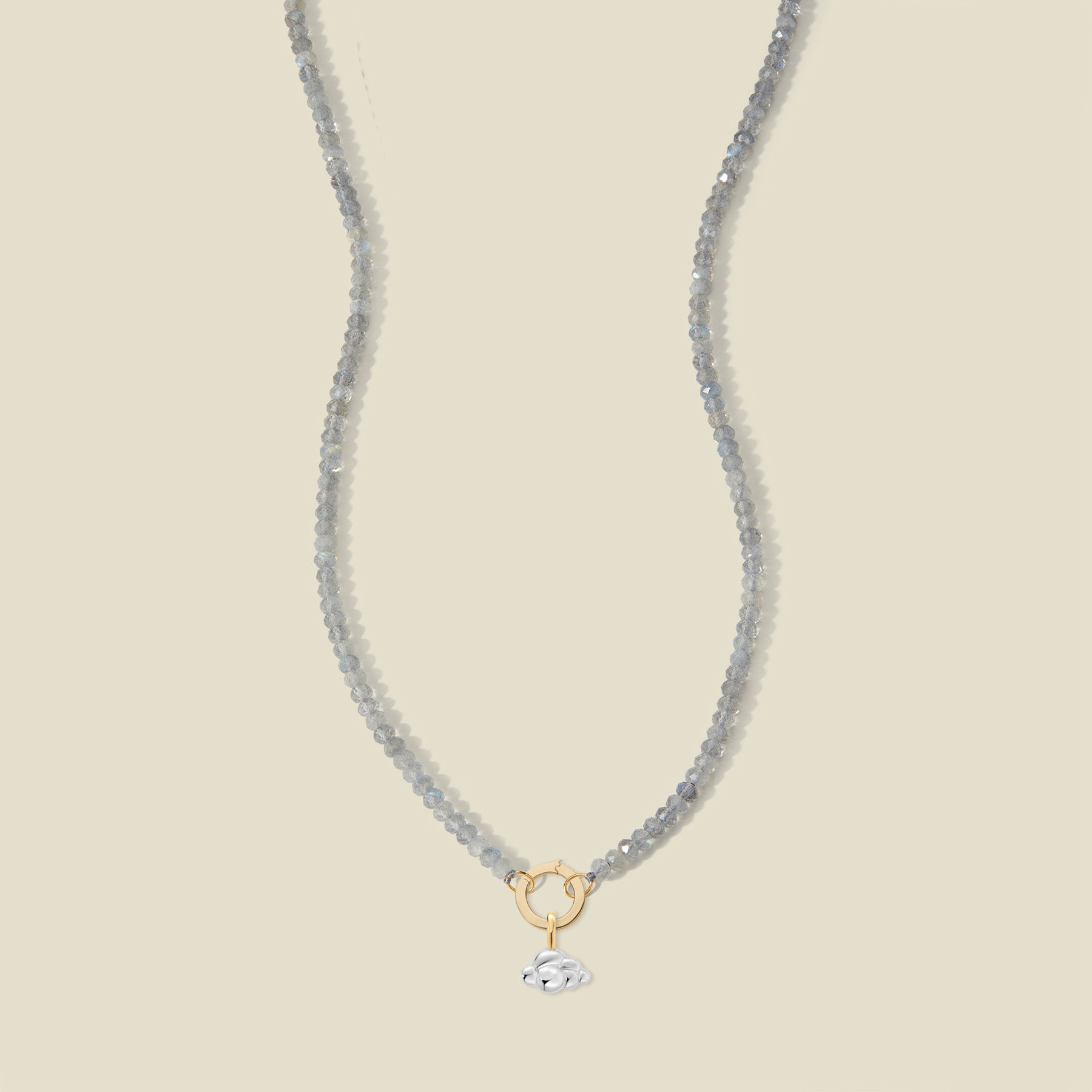 Silver Lining Charm Necklace Set