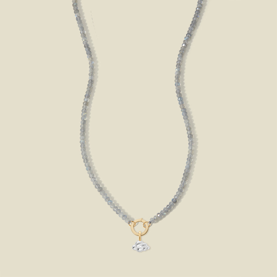 Silver Lining Charm Necklace Set