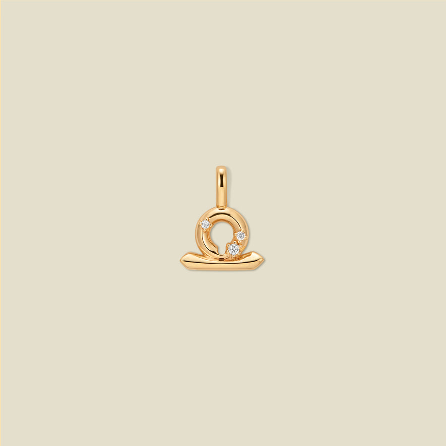 Libra Zodiac Charm