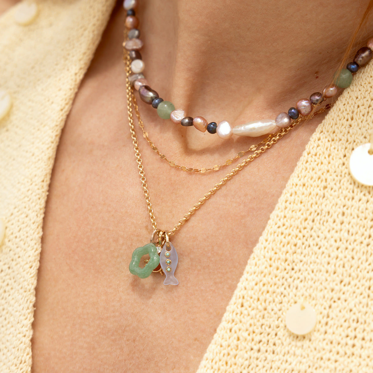 Low Tide Fish Charm
