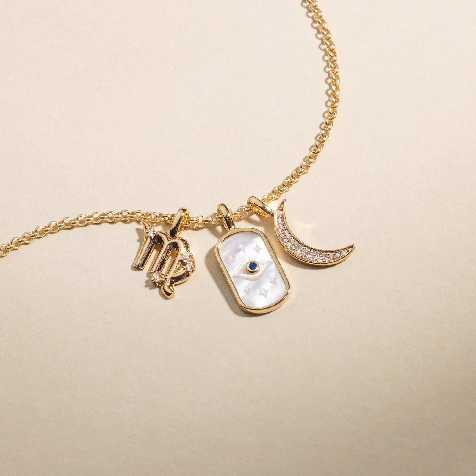Crescent Moon Charm