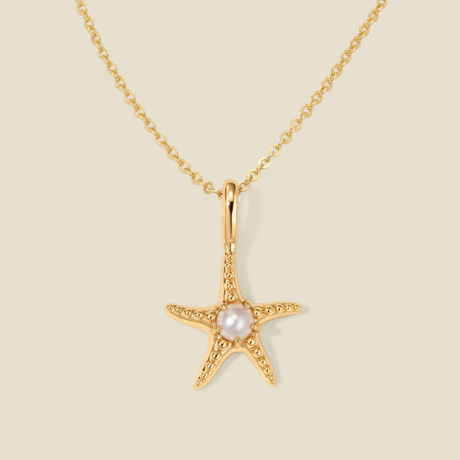 Starfish Charm Necklace