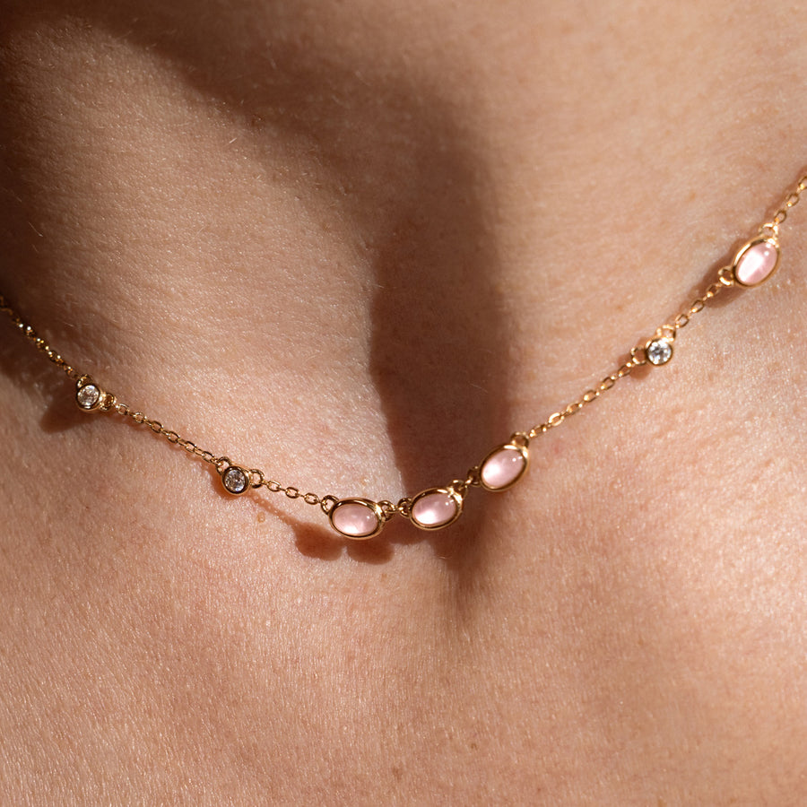 Aura Station Necklace Lifestyle