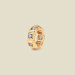 March Birthstone Spacer Charm