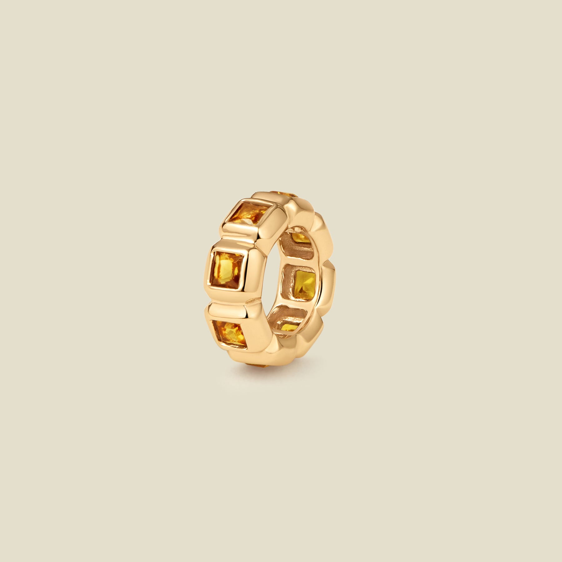 November Birthstone Spacer Charm