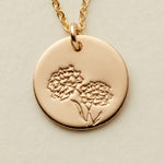 October Birth Flower Necklace