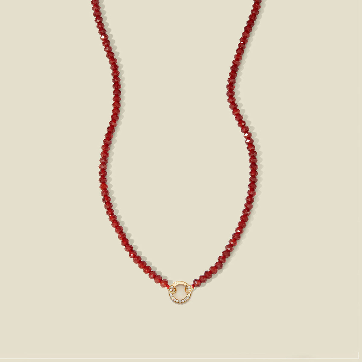 Gemstone Charm Necklace