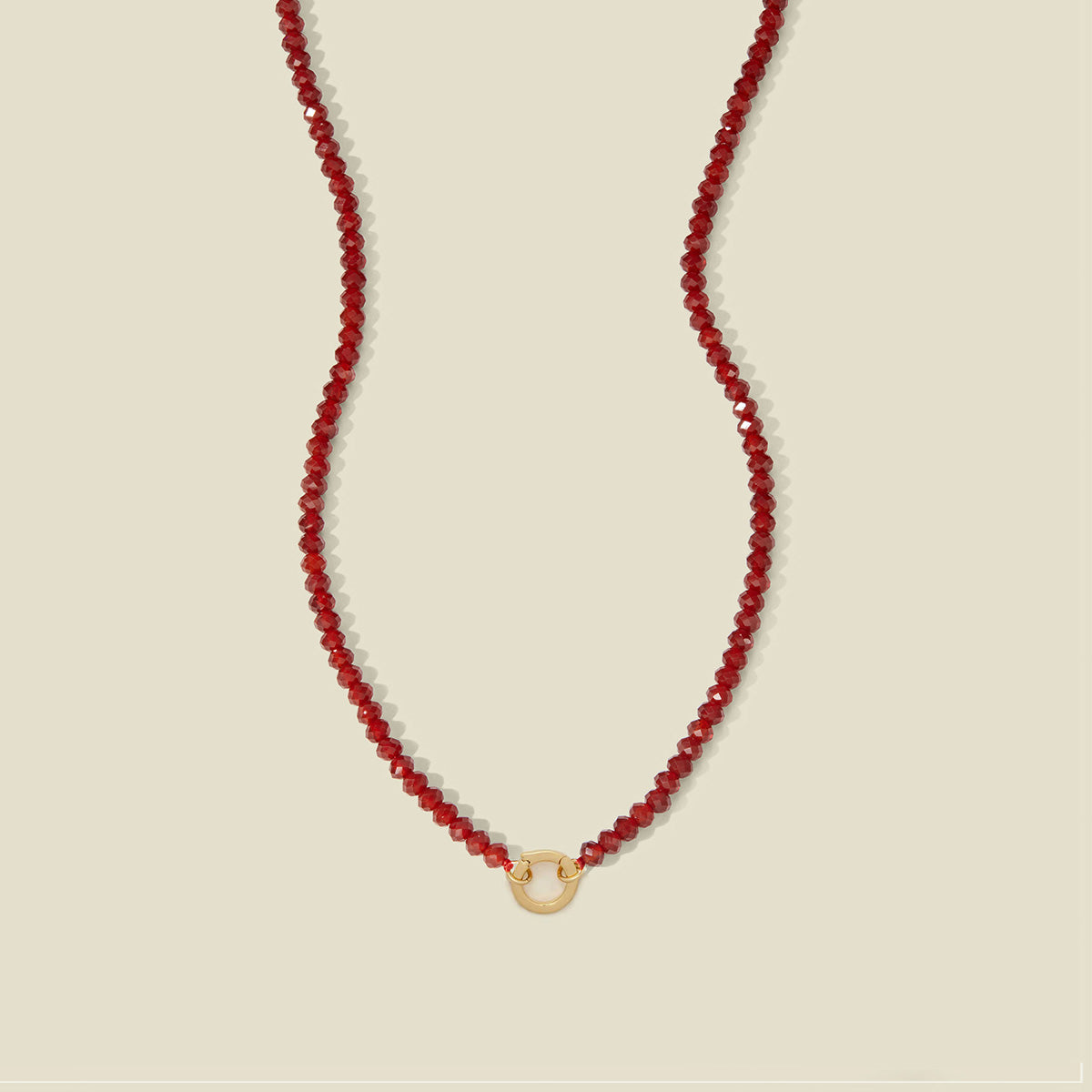 Gemstone Charm Necklace