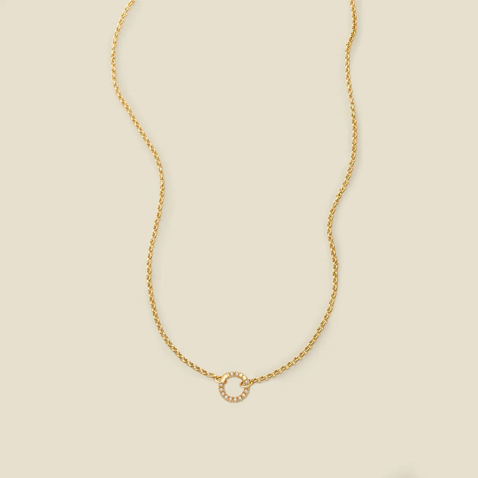 Rolo Charm Necklace
