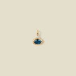 September Oval Birthstone Charm