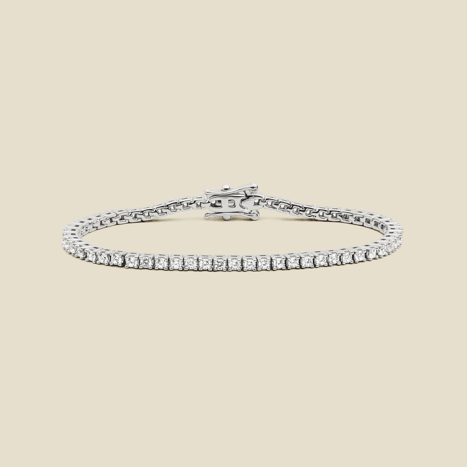 CZ Prong-Set Tennis Bracelet
