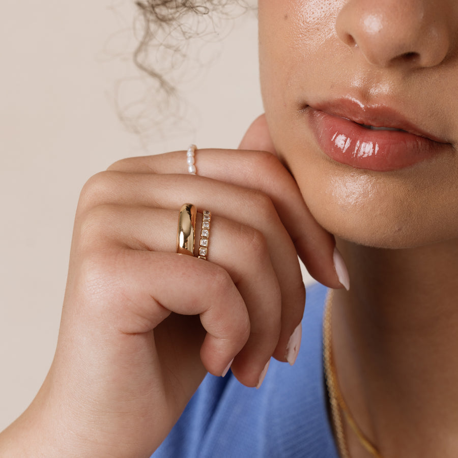 Sol Ring & Hoop Set Lifestyle