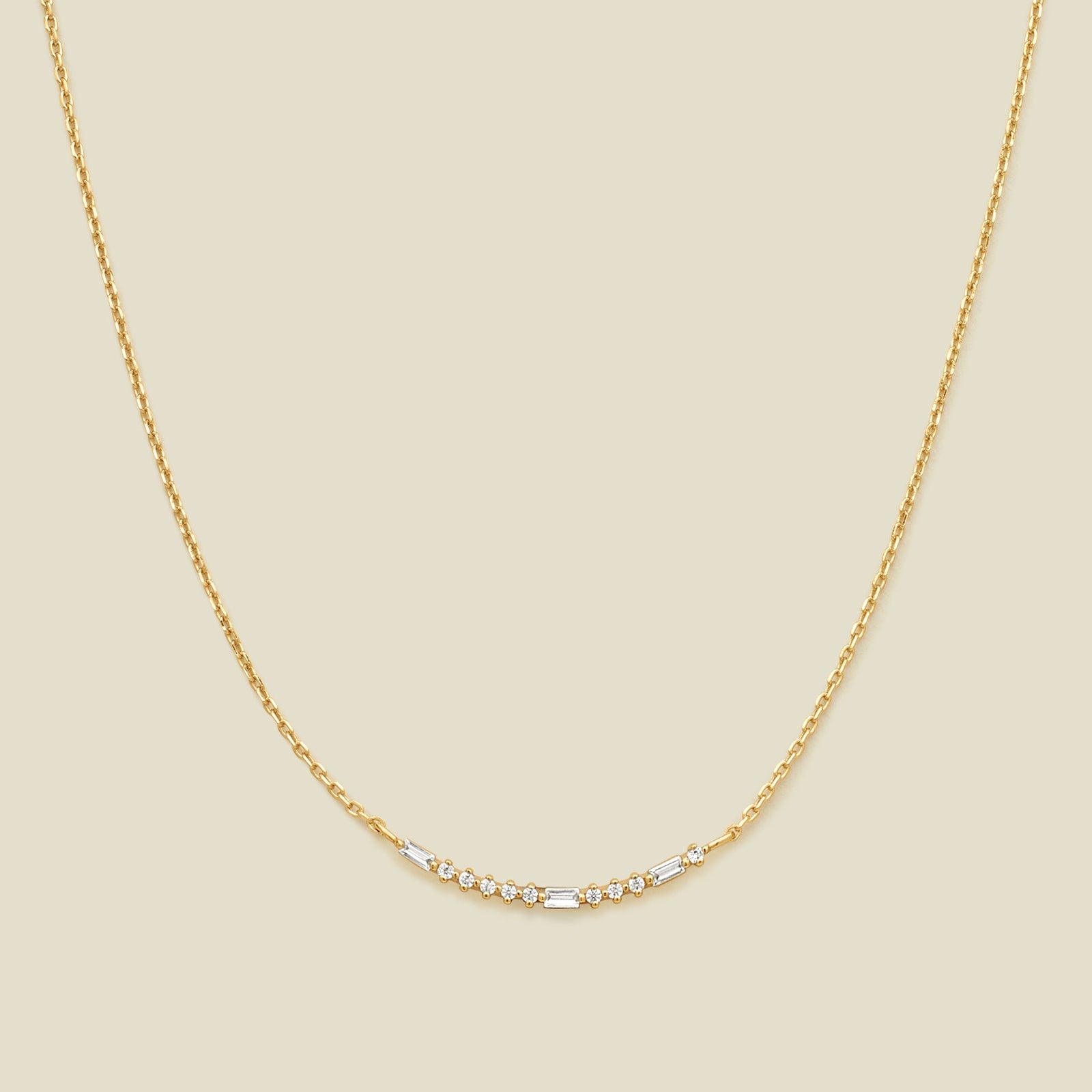 BFF Morse Code Necklace Gold Vermeil Necklace