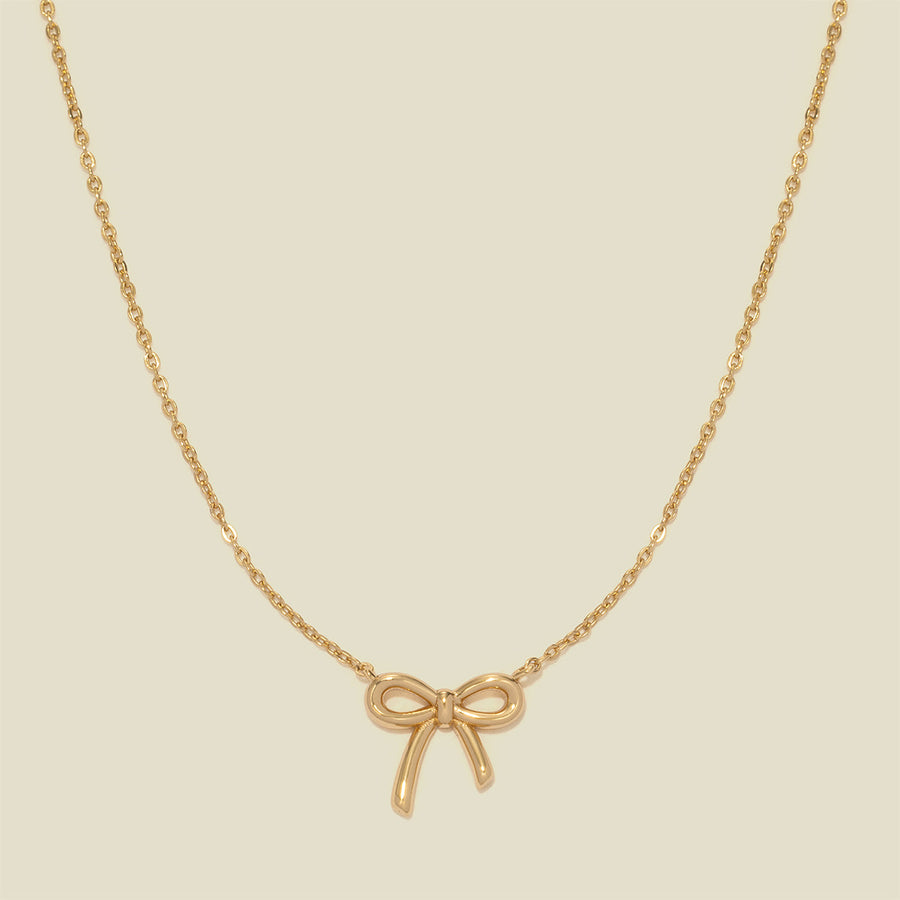 Bow Necklace