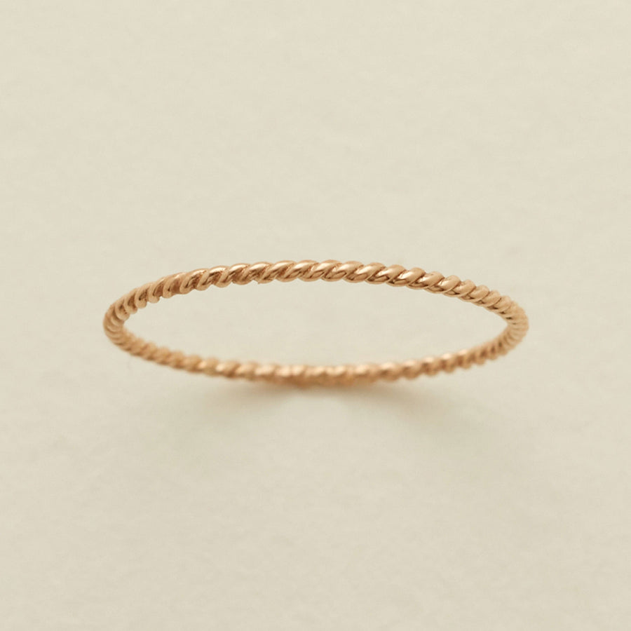 Braided Stacking Ring