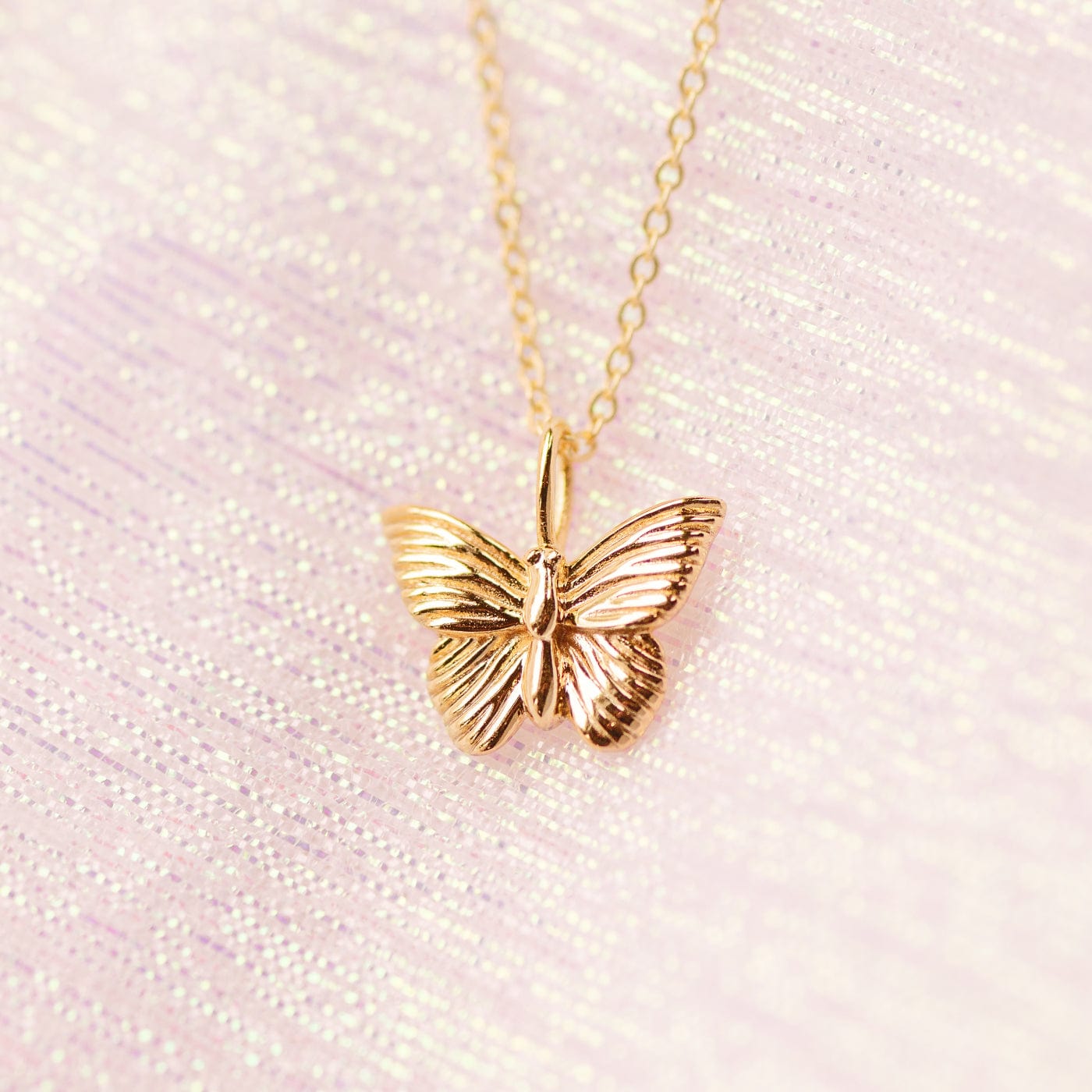 Butterfly Pendant Necklace Necklace